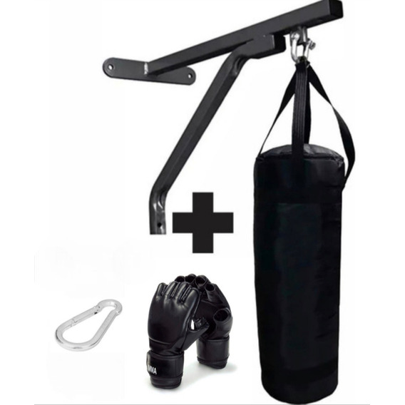 Soporte De Boxeo + Saco Y Guantes Mma Obsequio Mosqueton