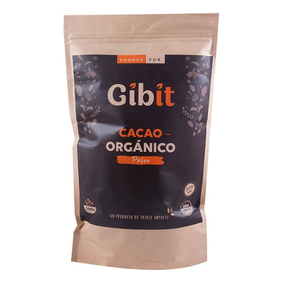 Cacao En Polvo Orgánico 500gr - Gibit