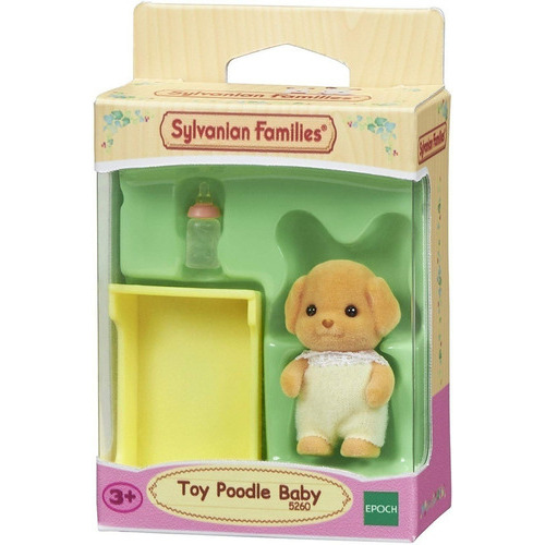 Sylvanian Families Bebe Perro Caniche Juguete Accesorios Ax