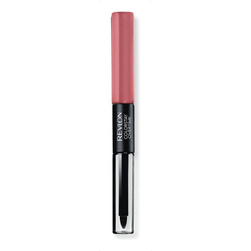 Labial Revlon Lipcolor ColorStay Overtime color perennial peach brillante