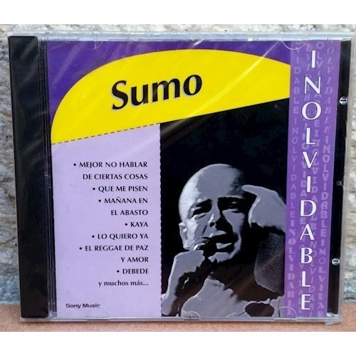 Sumo - Coleccion Inolvidable - Cd Nuevo Original