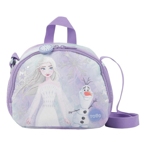 Lonchera Frozen Snow Queen Para Niña Color Estampado