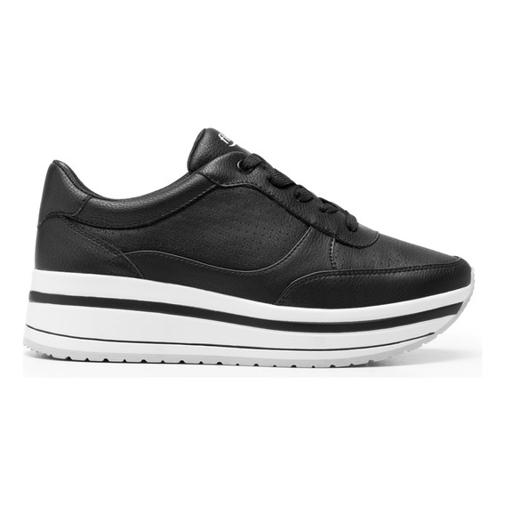 Tenis Flexi Para Mujer Estilo 101011 Negro