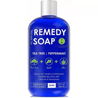 Jabon Corporal Remedy Soap Antiséptico Anti Hongo Mal Olor