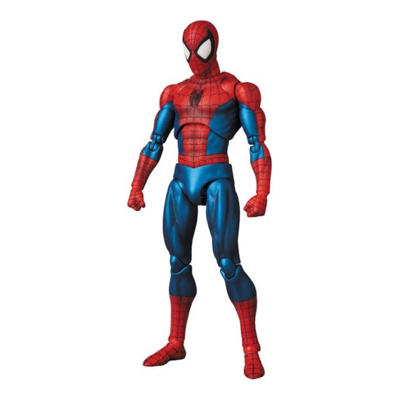 Figura De Acción Muñeco Spiderman Hombre Araña Mafex 075