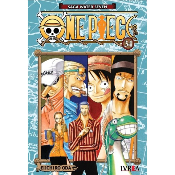 Manga One Piece Vol. Vol. 34 / Eiichiro Oda / Editorial Ivre