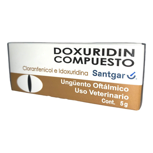 Doxuridin Compuesto 5g Cloranfenicol, Idoxuridina Santgar