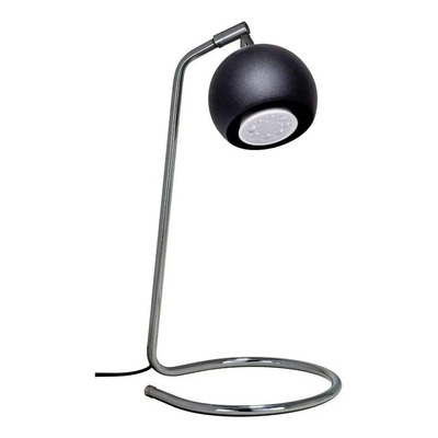 Velador Cromo Bocha Apto Led Gu10 Deco Moderno Luz Desing