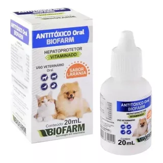 Gatos Vomito Nausea Antitóxico Oral Biofarm 20ml 24h