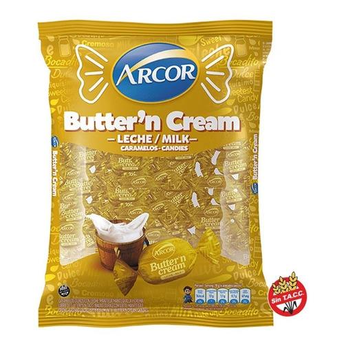 Caramelos Butter N Cream X 810 Gr
