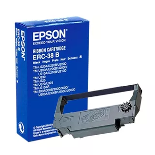 Cinta Epson Negra Miniprinters Erc-38b, Tmu-200/tm-300/tm-u3