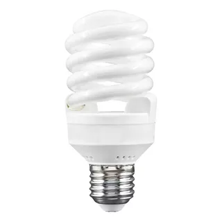 Kit 10 Lâmpadas Eletrônica Espiral T2 E27 20w 127v Cor Da Luz Branco-frio