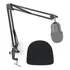 mic stand with pop filter
