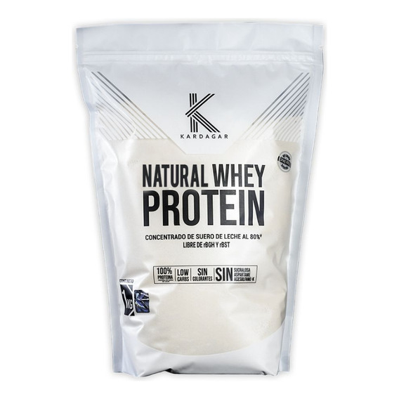 Proteína Natural Kardagar De 1kg Rinde 50 Porciones 20gr