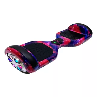 6 Polegadas Hoverboard Skate Eletrico Infantil Criança Bluetooth Bivolt Com Leds Colorido Roda Overboard Luuk Young Cor Galaxy 2307004