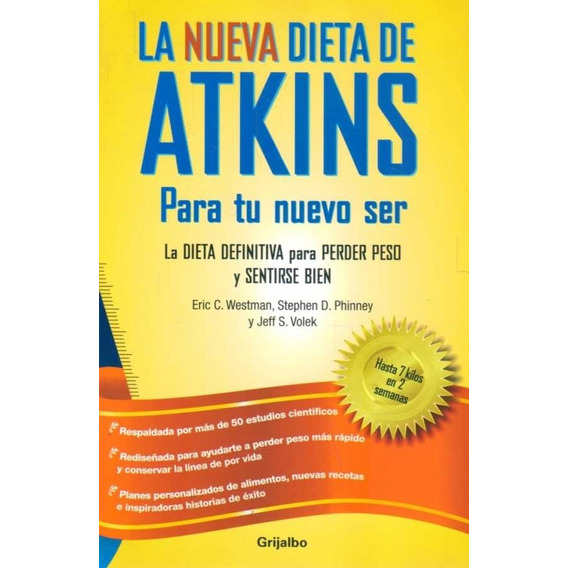 Nueva Dieta De Atkins / Westman (envíos)