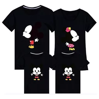 Paquete De 4 Playeras Para Familia Mickey M 2022