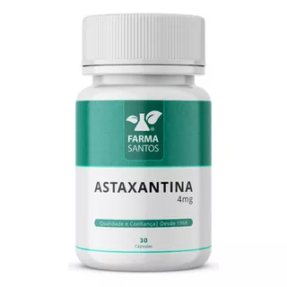 Astaxantina 4mg 30 Cápsulas