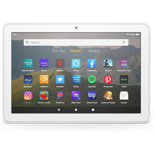 Tablet  Amazon Fire HD 8 2020 KFONWI 8" 32GB white y 2GB de memoria RAM