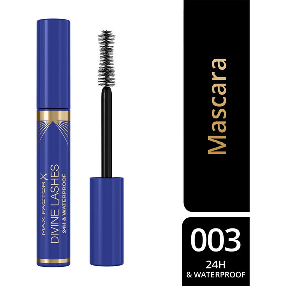 Máscara de Pestañas Waterproof MAX FACTOR Divine Lashes Color Rich Black 03