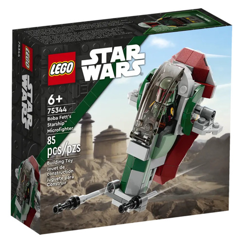 Lego®microfighter: Nave Espacial De Boba Fett 75344 Cantidad de piezas 85