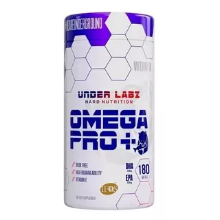 Omega Pro+ Softgels 180 Capsulas - Under Labz Original C/ Nf