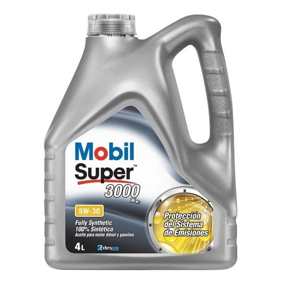 Aceite Mobil Super 3000 Xe 5w30 4lt Sintetico Dpf