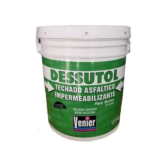 Dessutol 8300 Techado Asfáltico Impermiabilizante 18kg Mm