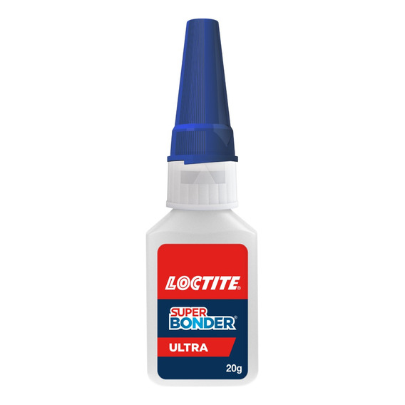 Pegamento instantáneo Super Bonder Ultra Loctite, 20 g, color transparente