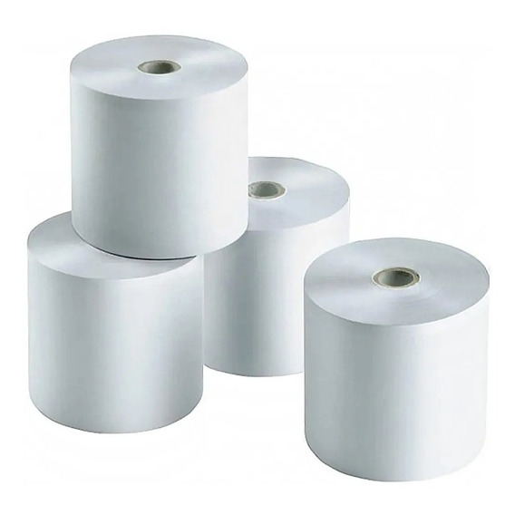 Set 5 Rollos Papel Térmico 80mm X 80 Metros Pos Boleta Sii