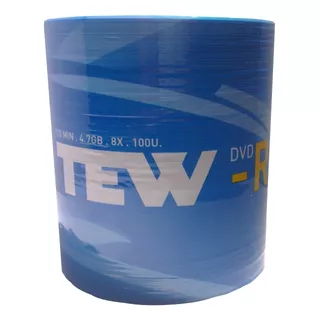 Dvd Virgen Estampado Tew X 100 U. Bulk Distribuidor Oficial