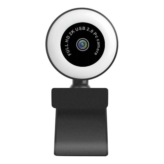 Webcam Lighting Streaming 1080p 60fps 1080p Enfoque Fijo