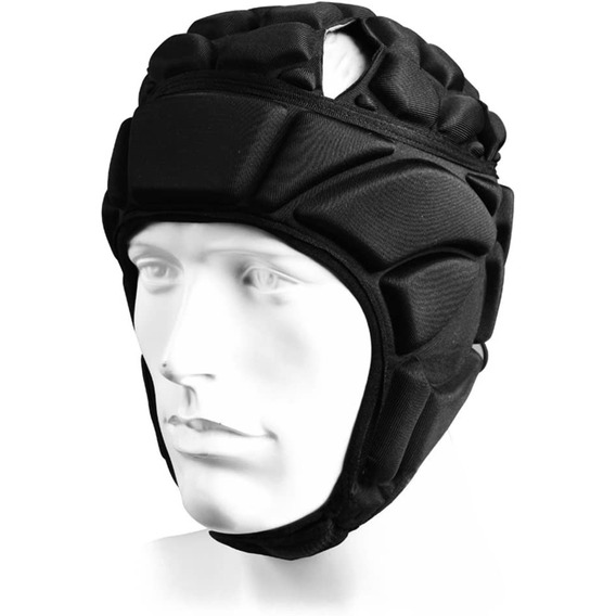 Casco Rugby Lucha Protector Cabeza Fútbol Gorro Acolchado 