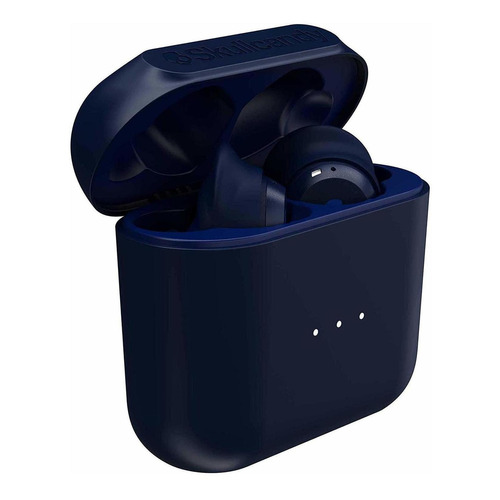 Auriculares in-ear gamer inalámbricos Skullcandy Indy índigo con luz LED