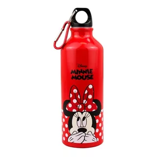 Garrafa Squeeze Água Alumínio Minnie  500ml - Disney