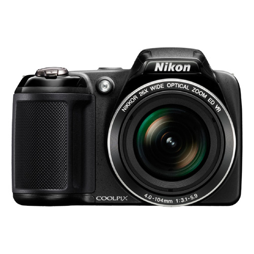  Nikon Coolpix L330 compacta avanzada color  negro 