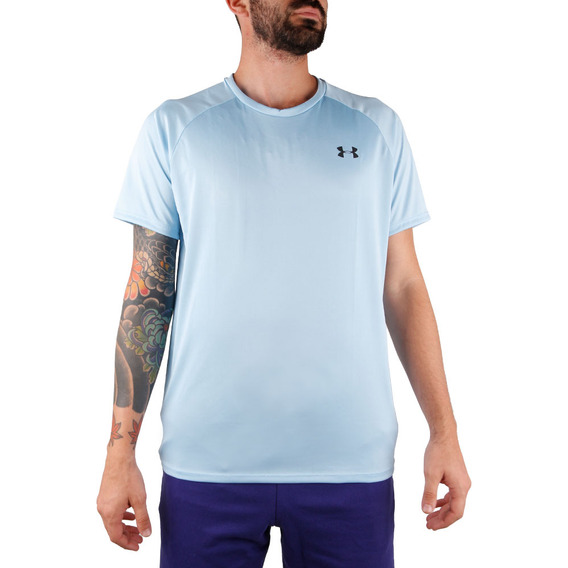 Remera Hombre Under Armour Tech 2.0 Azul Jj deportes