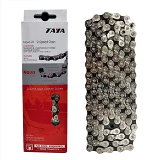 Cadena Taya 9 V Compatible Campagnolo Shimano Deore Xt Saint