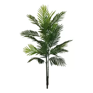 Palmeira Artificial Areca Bambu Árvore 1m Para Decoração