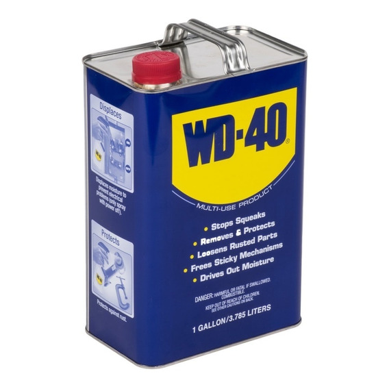 Bidón Wd-40 Aceite Multiuso Lubricante Limpiante 3.78l