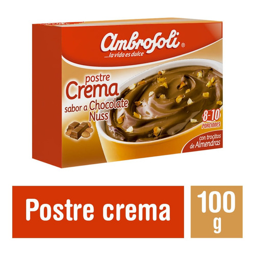 Ambrosoli Postre Crema Chocolate Nuss 100 Gr