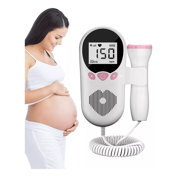 Detector Doppler Ultrasonido Fetal Corazón Bebé Embarazo