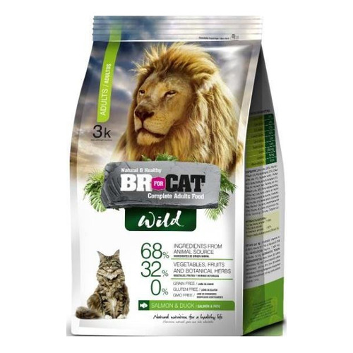 Br For Cat Wild Adulto 1kg