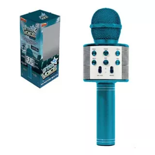 Microfone Bluetooth Caixa Som Grava E Muda A Voz Zoop 