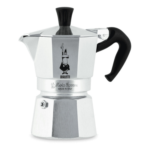 Cafetera Bialetti Moka Express 2 Cups manual aluminio italiana