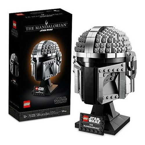 Lego Star Wars 75328: Casco De El Mandaloriano Coleccionable