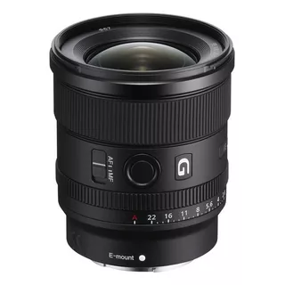 Lente Sony Fe 20mm F/1.8g - Sel20f18g + Nf-e *