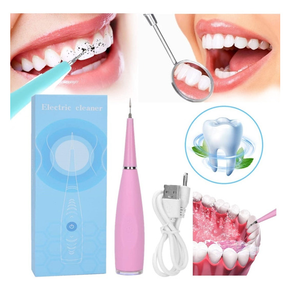 Limpiador Dental Ultrasónico Inalámbrico Usb Sarro Dientes