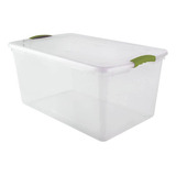 Caja Organizadora Organizador Plastico 61 Lts - Garageimpo Color Transparente Wenbox