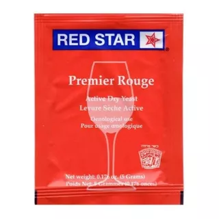 Fermento Red Star Premire Rouge - Vinho / Hidromel